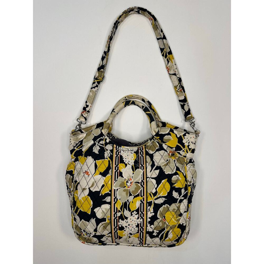 Vera Bradley Quilted Two-Way Tote Bag Dogwood Pattern Retired
